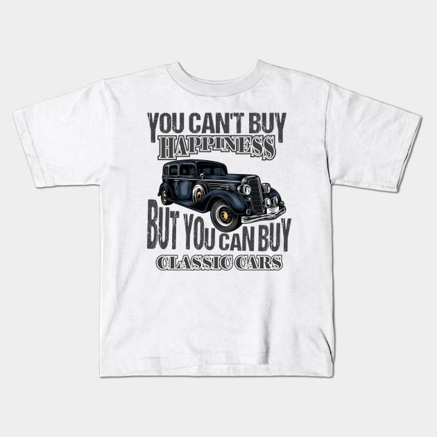 You Can't Buy Happiness But You Can Buy Car Kids T-Shirt by YOUNESS98